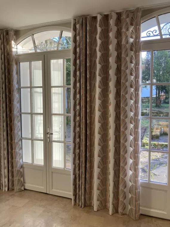 Confection de rideau wave à Saintes., Saintes, Intérieur Décoration