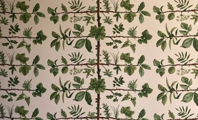 Pose de papier peint Espalier à Saintes, Saintes, Intérieur Décoration